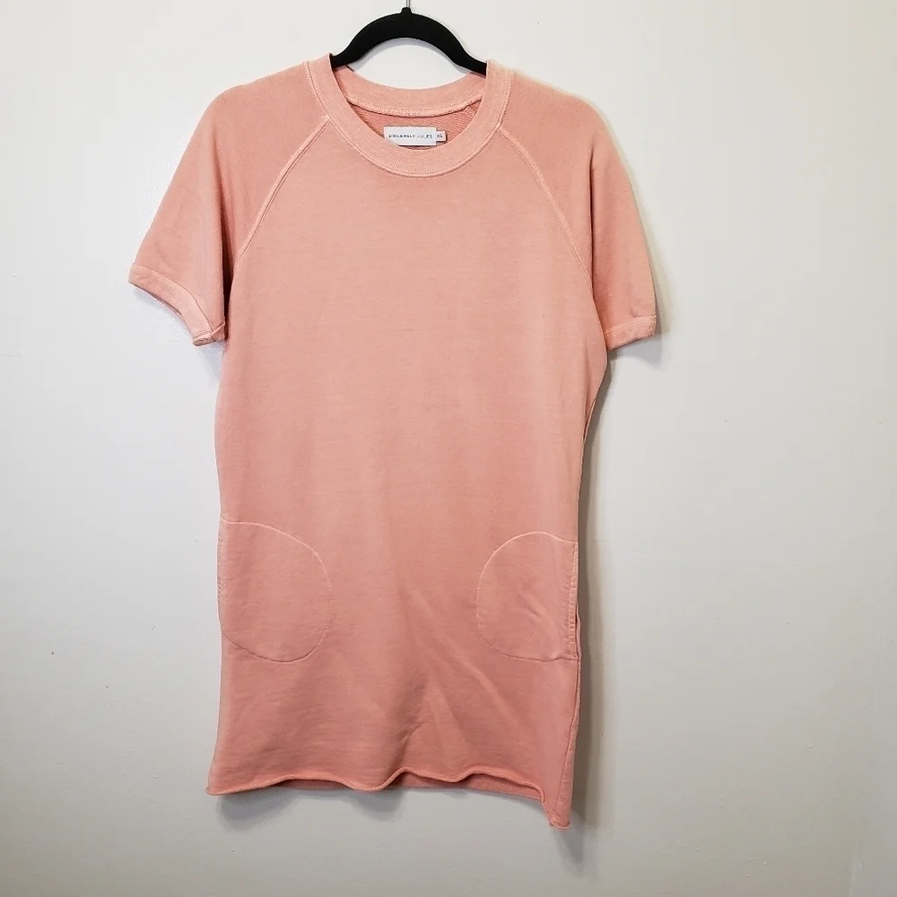 Sincerely Jules Cara Sweatshirt Dress100% Cotton Size Extra Small - Picture 2 of 15